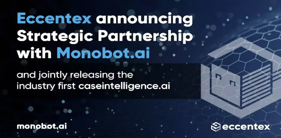 Eccentex announces strategic partnership with Monobot.ai